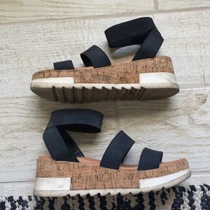 Worn Steve Madden Bandi Sandals-size 8